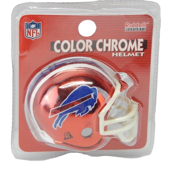 New Riddle Sports Mini Color Chrome Football Helme - Picture 13 of 16